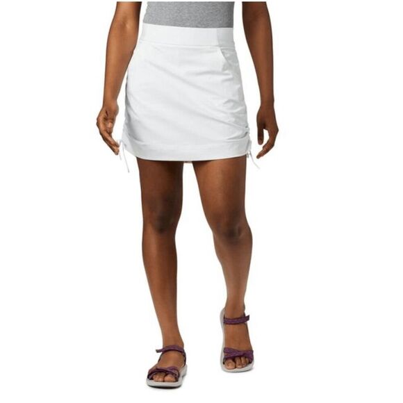 Columbia NWT size XL white skort Jupe short active fit - Picture 2 of 12